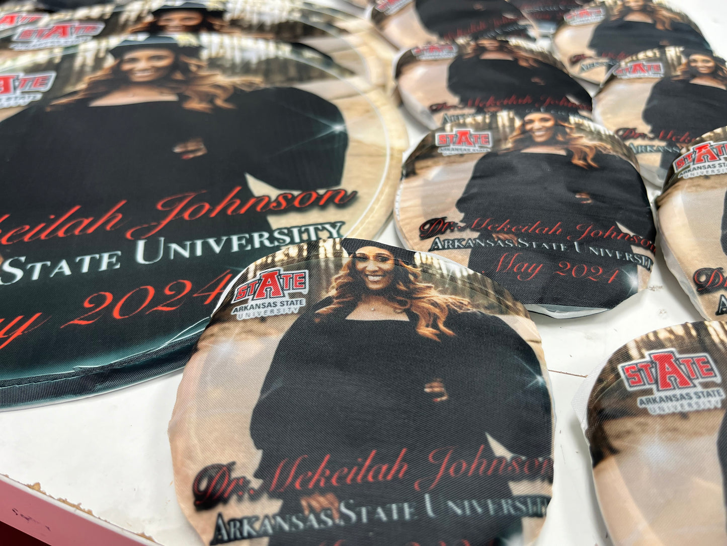Custom Foldable Graduation Fans