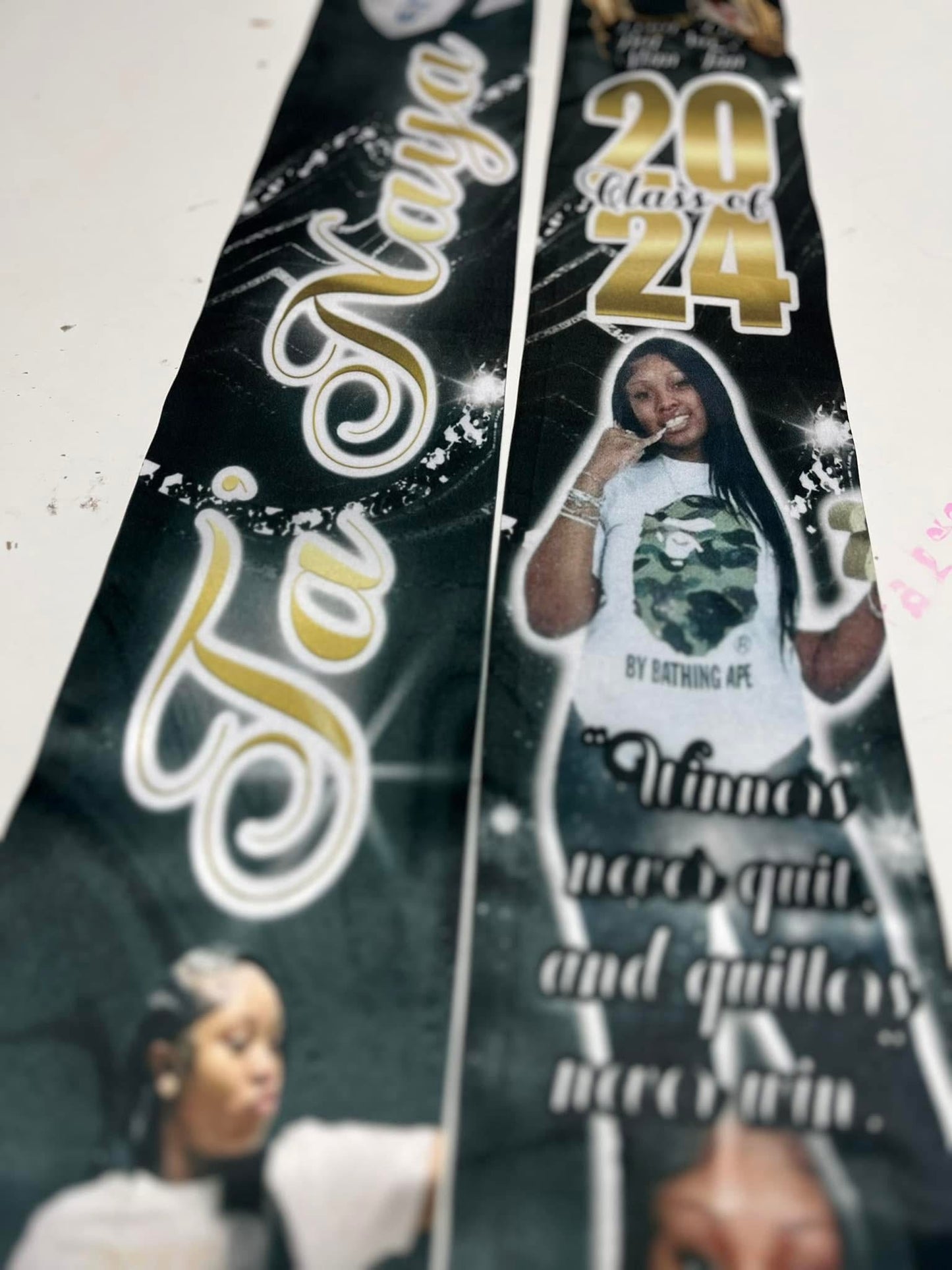 Custom Graduation Stole
