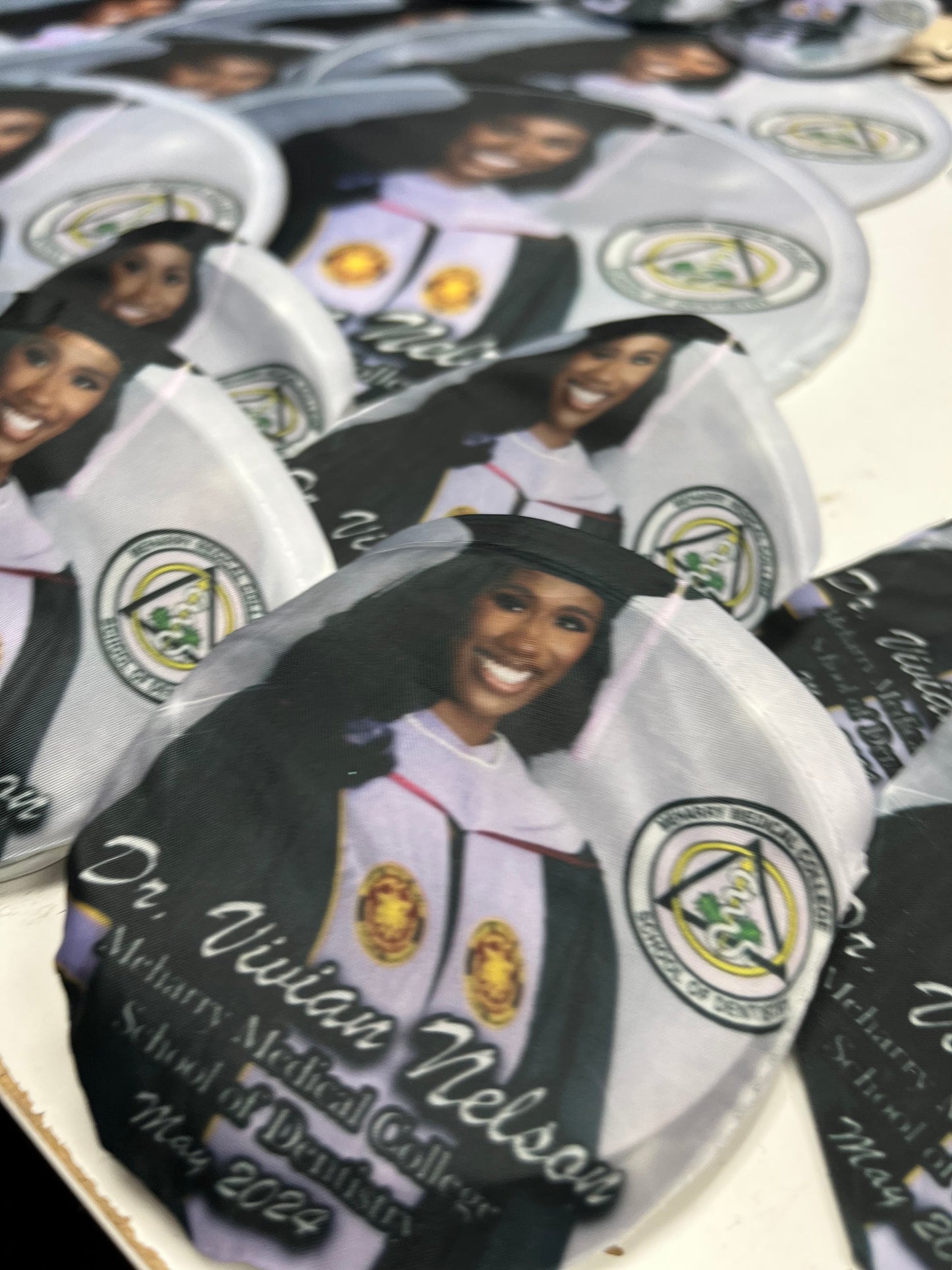 Custom Foldable Graduation Fans