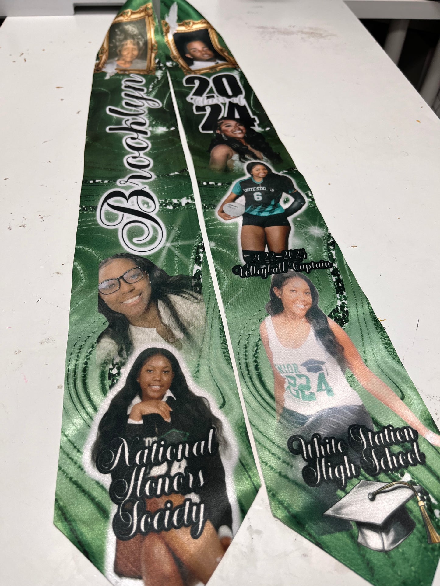Custom Graduation Stole