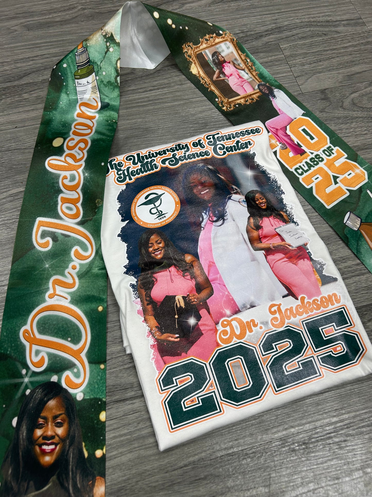 Custom Graduation Stole