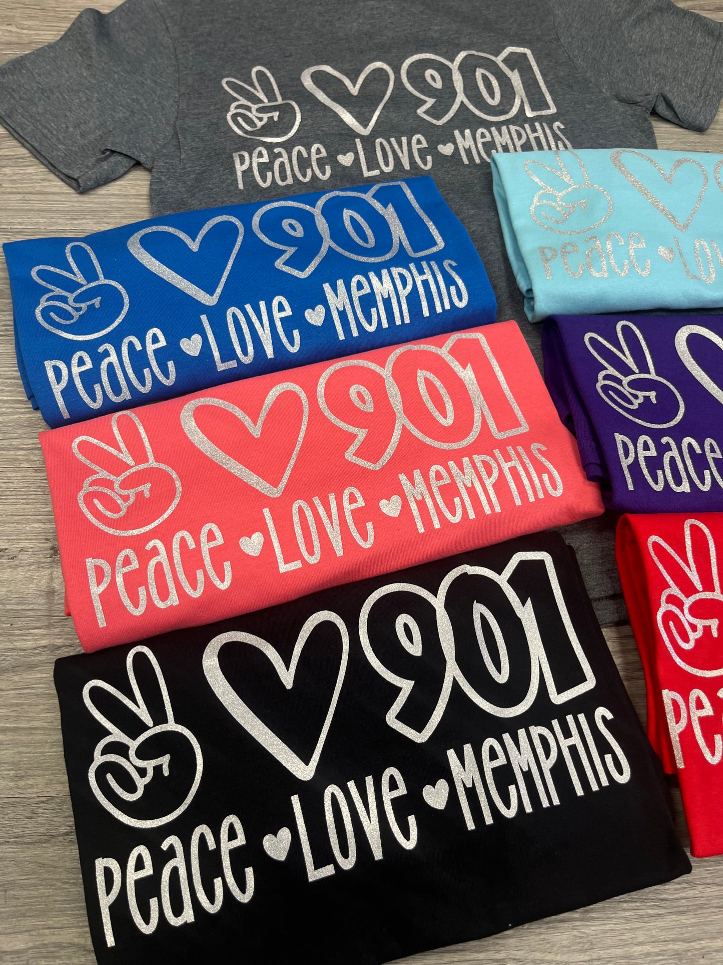 Peace Love Memphis T-Shirt