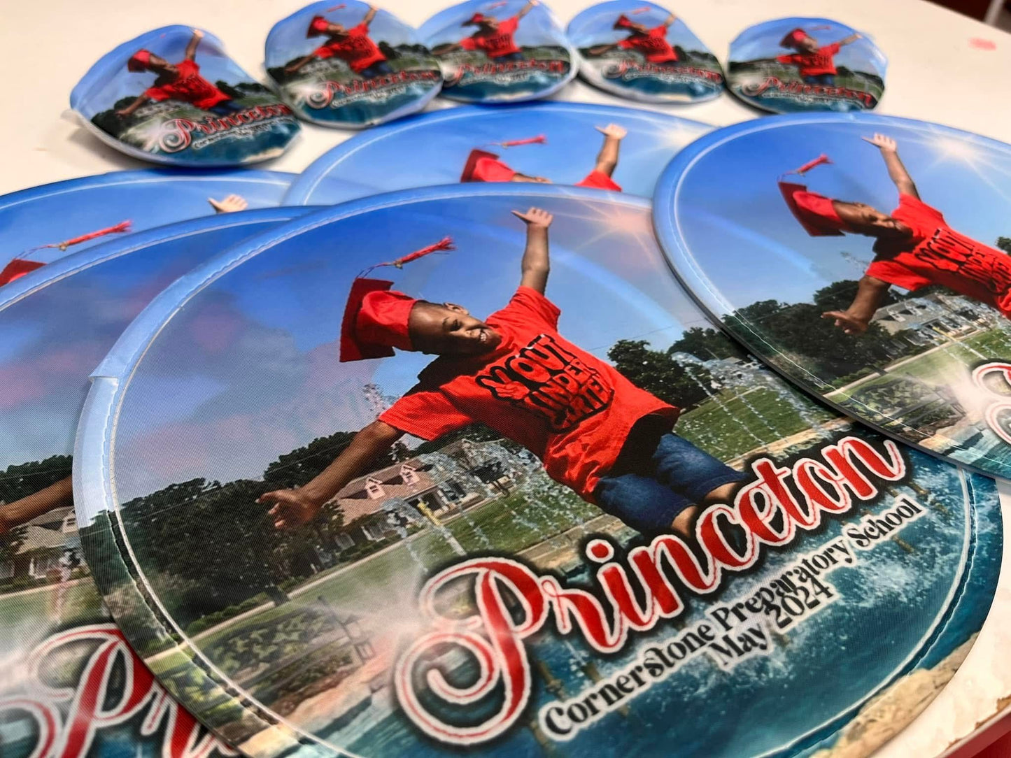 Custom Foldable Graduation Fans