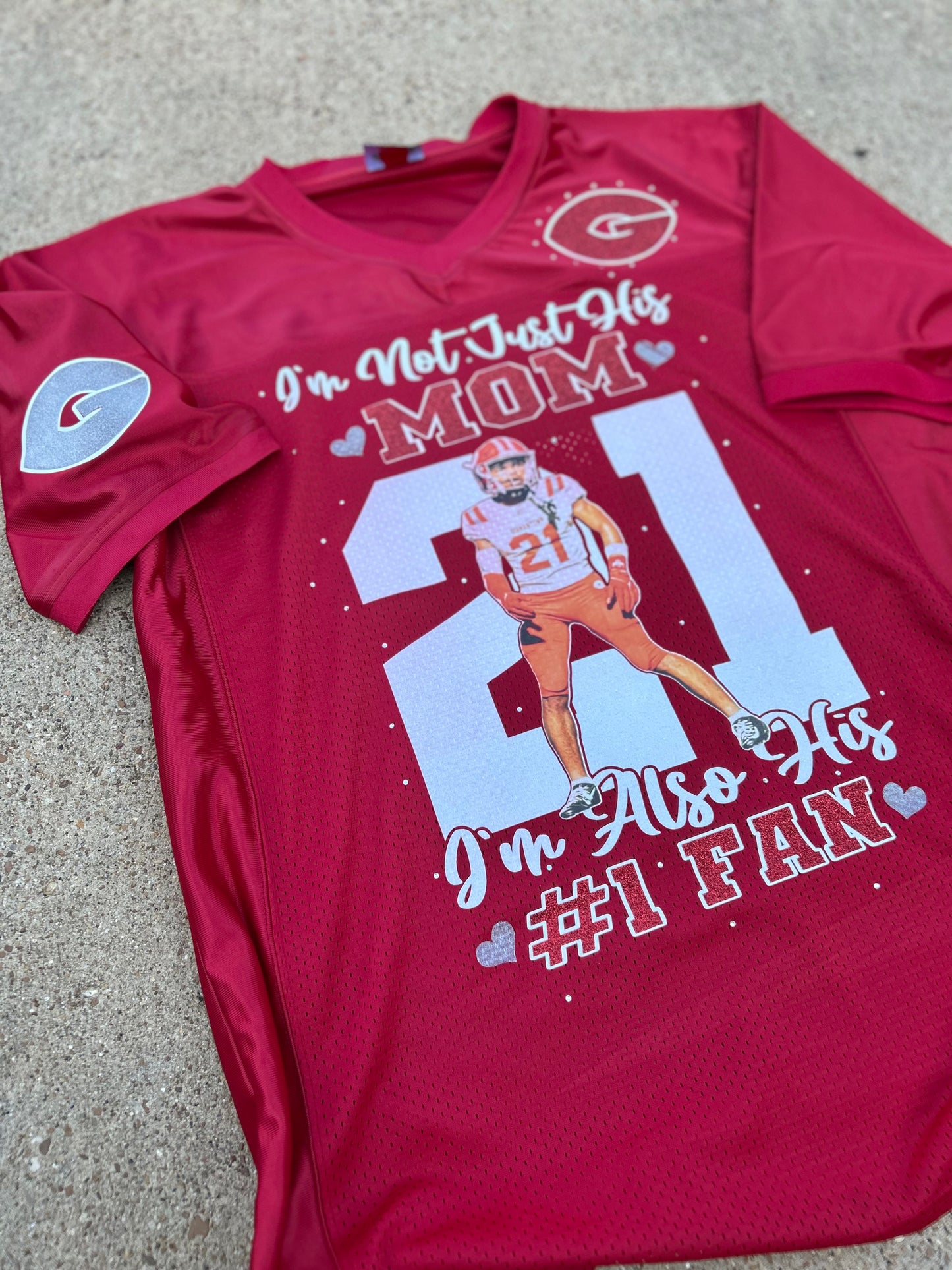 Custom Mom Football Jersey