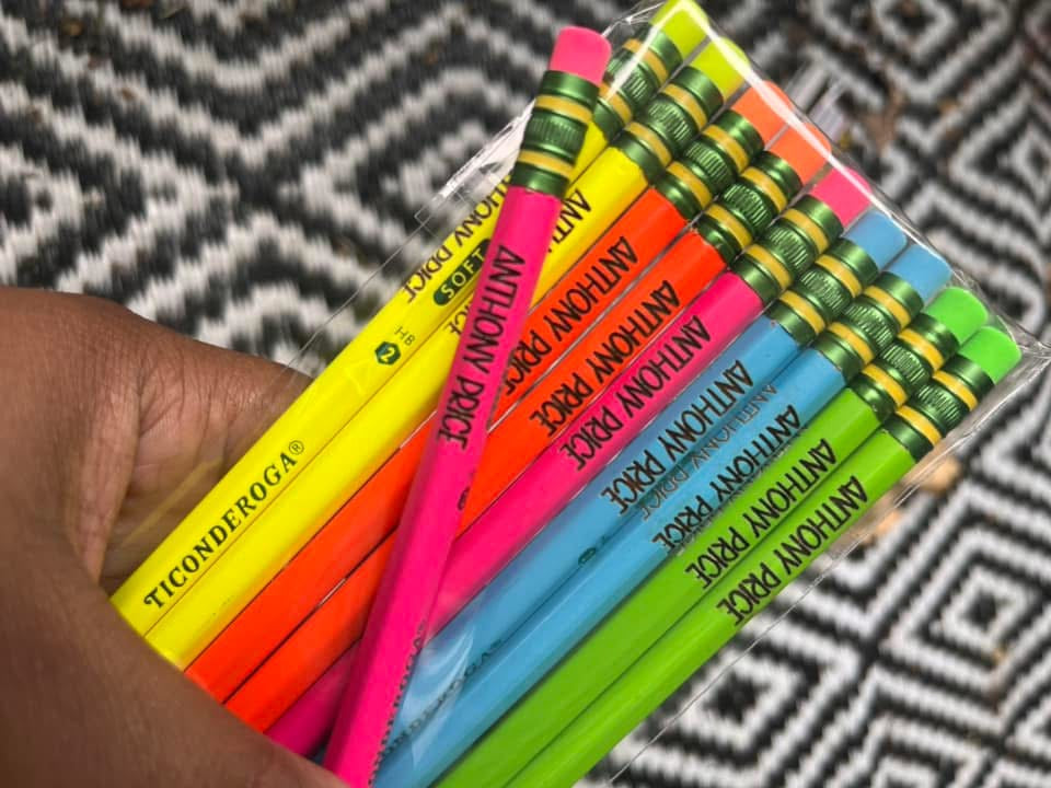 Custom Laser Engraved Wood Pencils