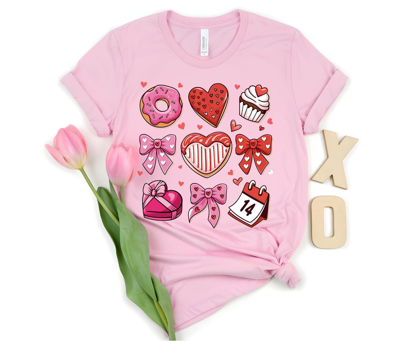V-Day Croquette HTV Transfer