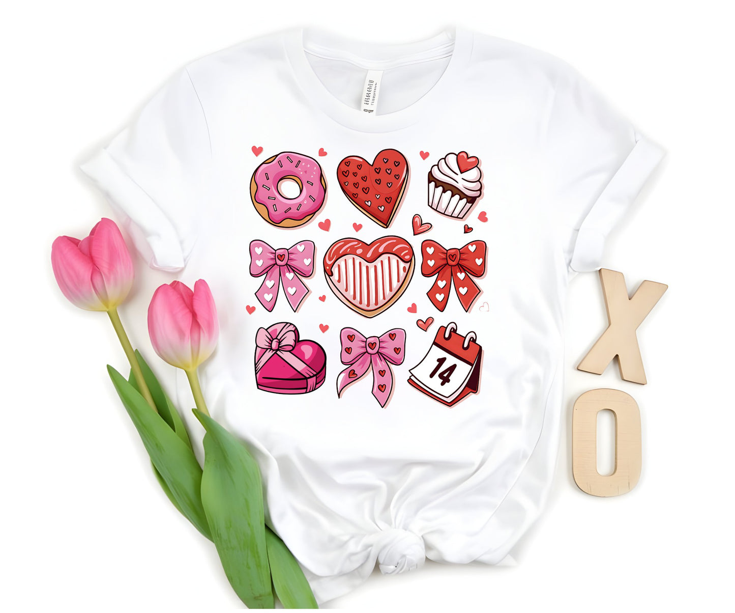 V-Day Croquette HTV Transfer