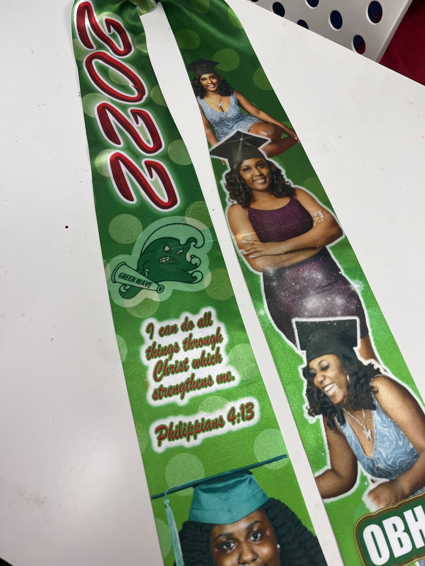 Custom Graduation Stole