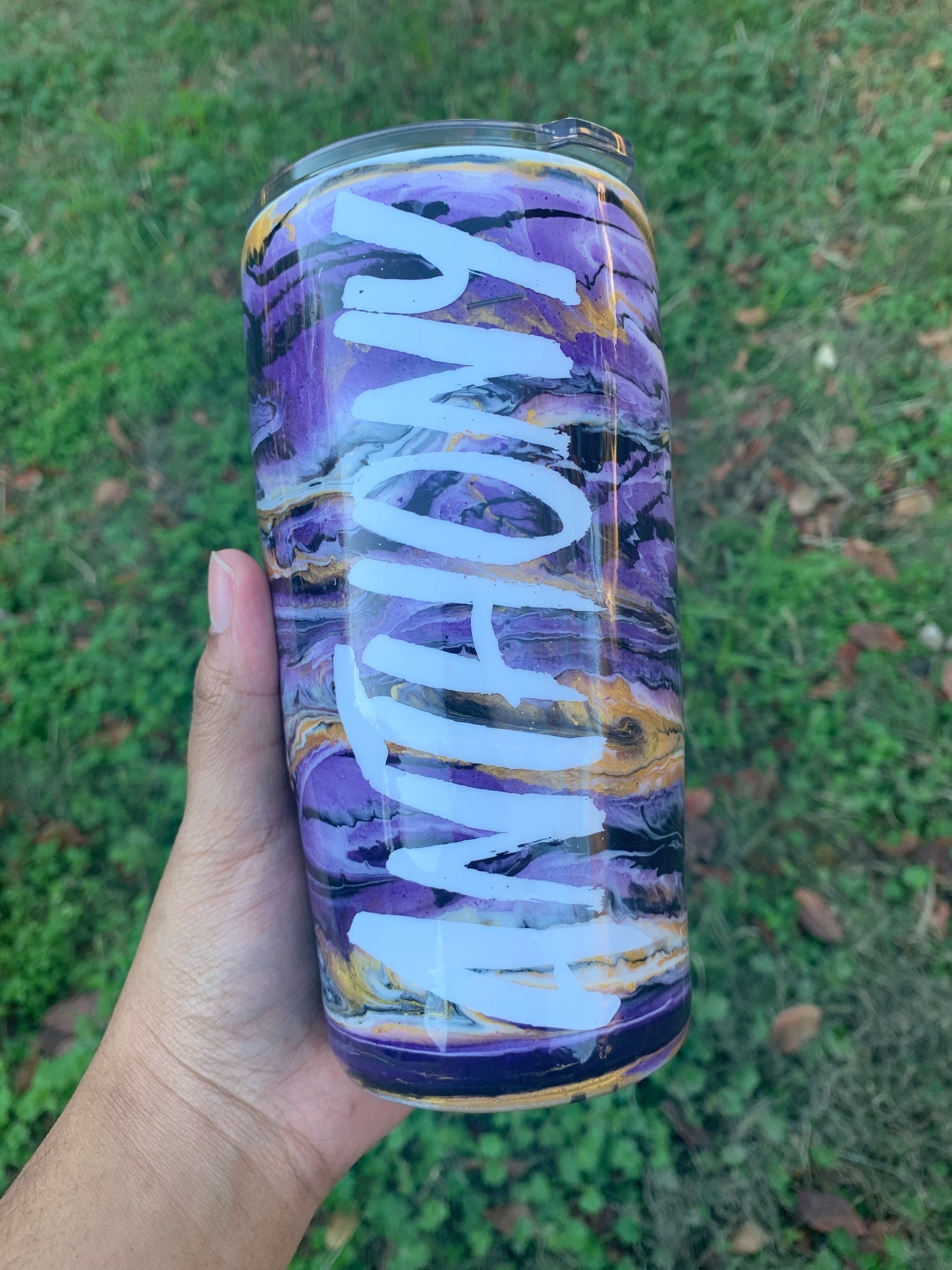 Custom Epoxy Stainless Steel Tumbler