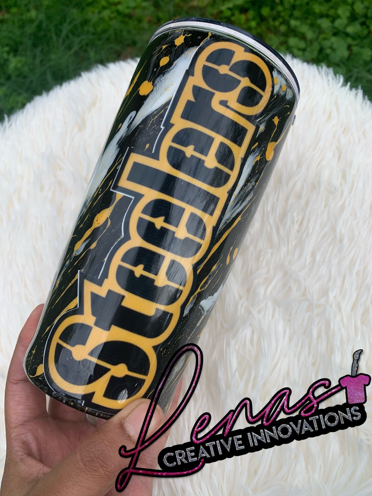 Custom Epoxy Stainless Steel Tumbler
