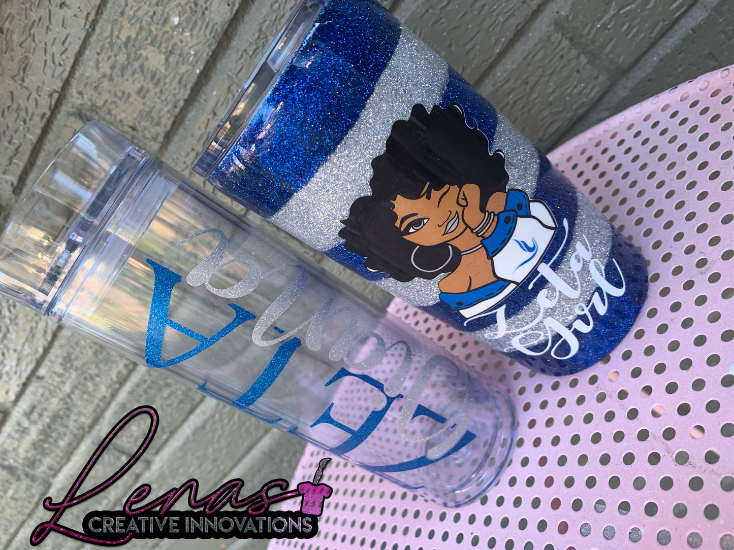 Custom Epoxy Stainless Steel Tumbler