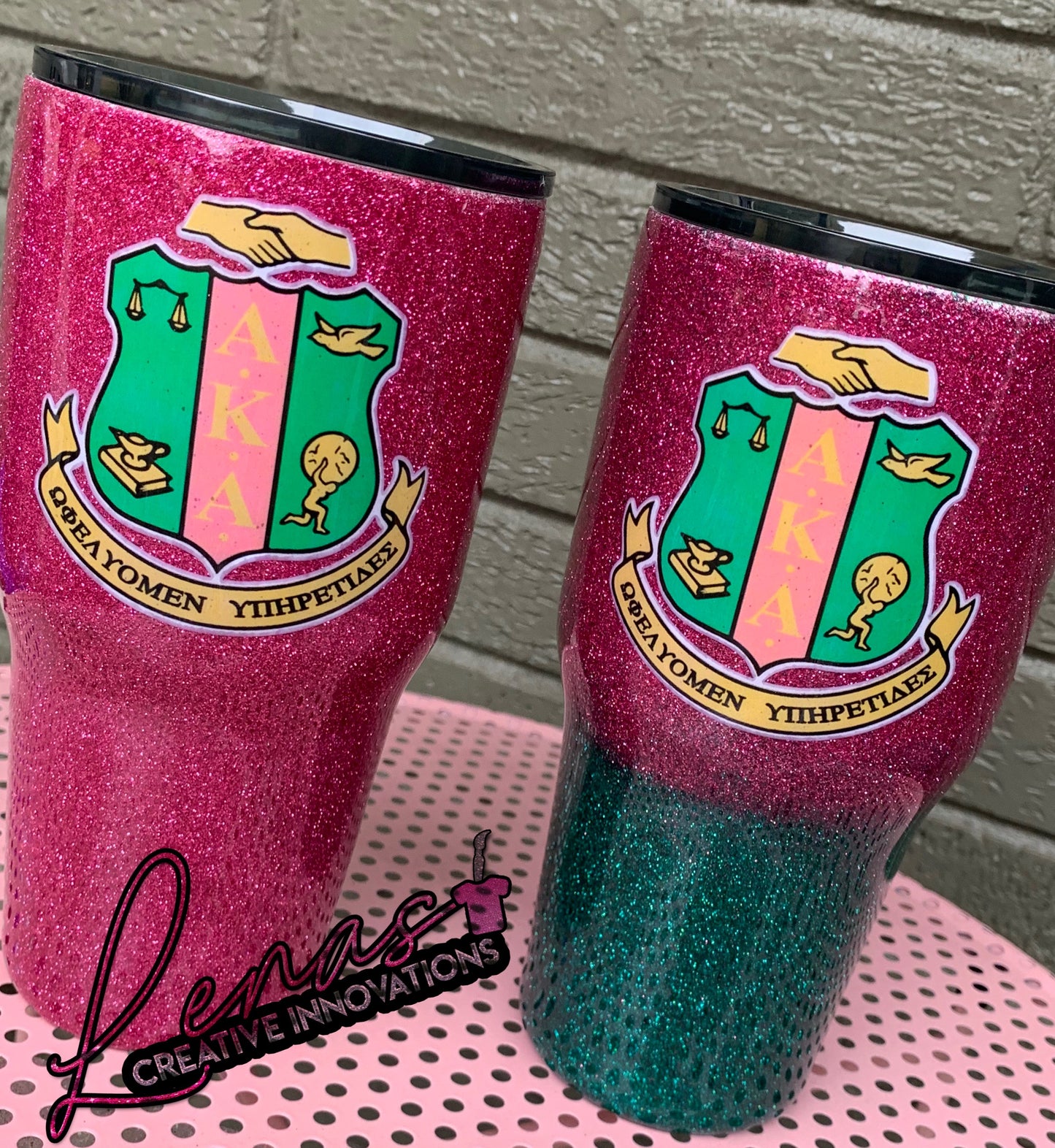 Custom Epoxy Stainless Steel Tumbler