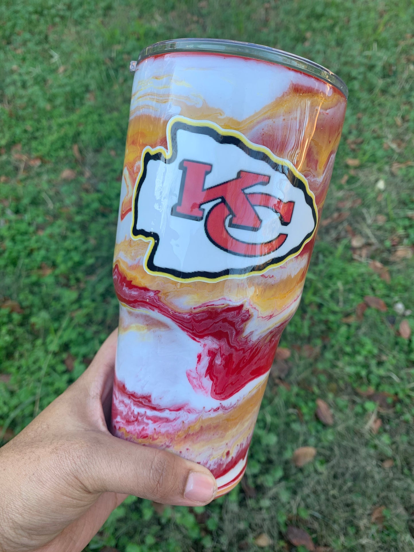 Custom Epoxy Stainless Steel Tumbler