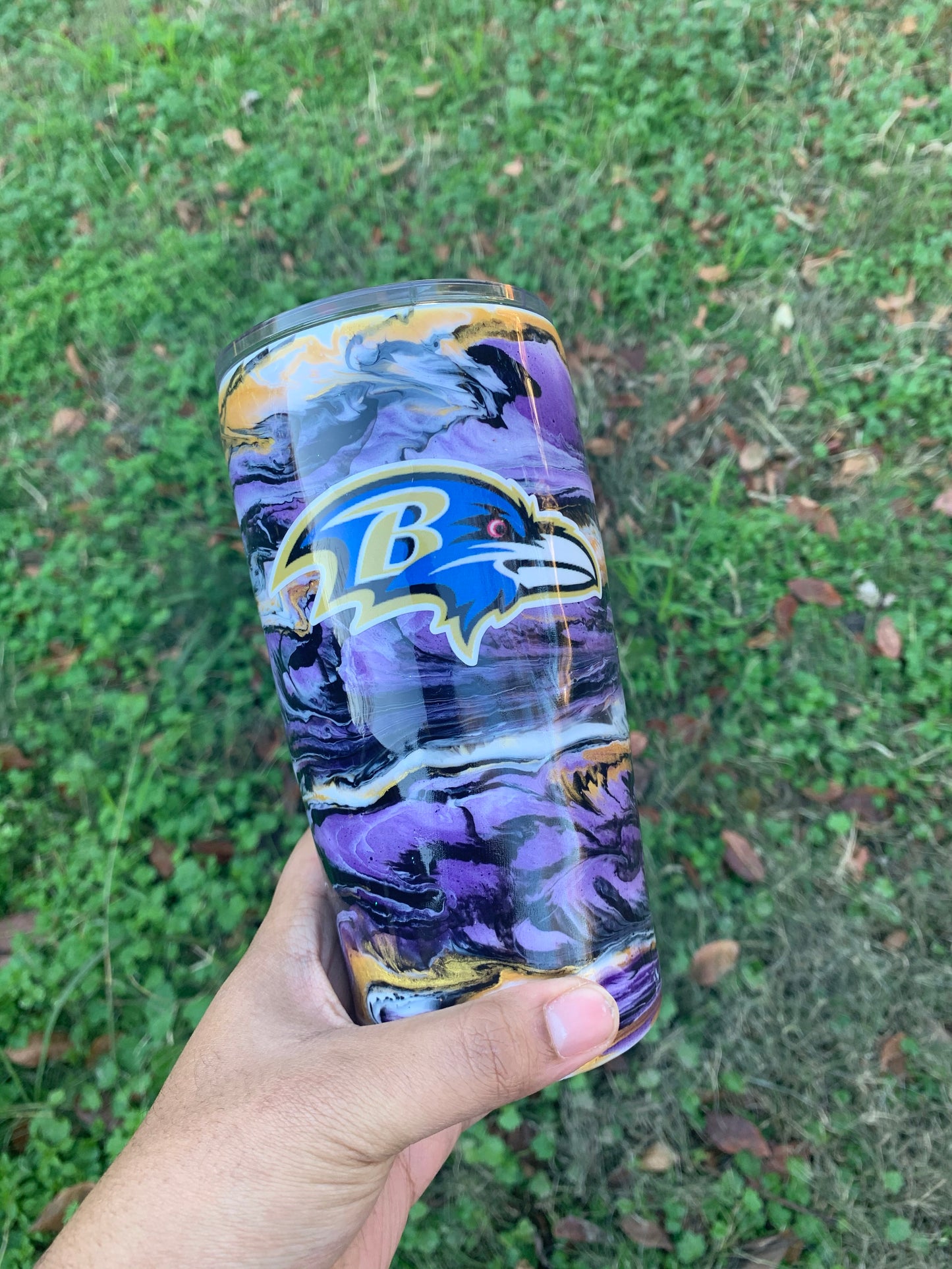 Custom Epoxy Stainless Steel Tumbler