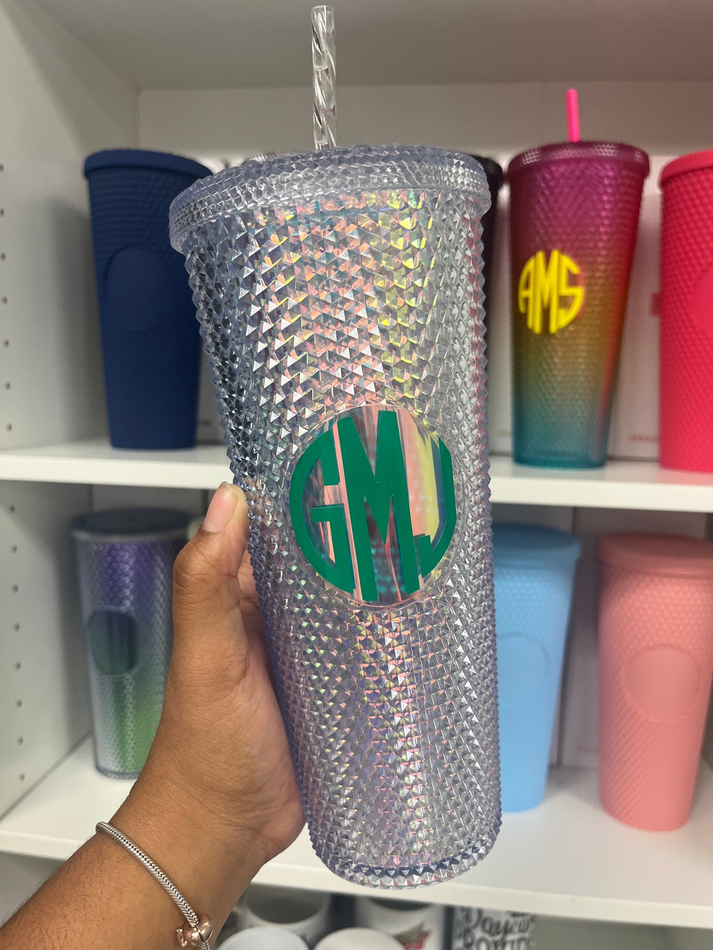 Custom Studded 24oz. Tumbler