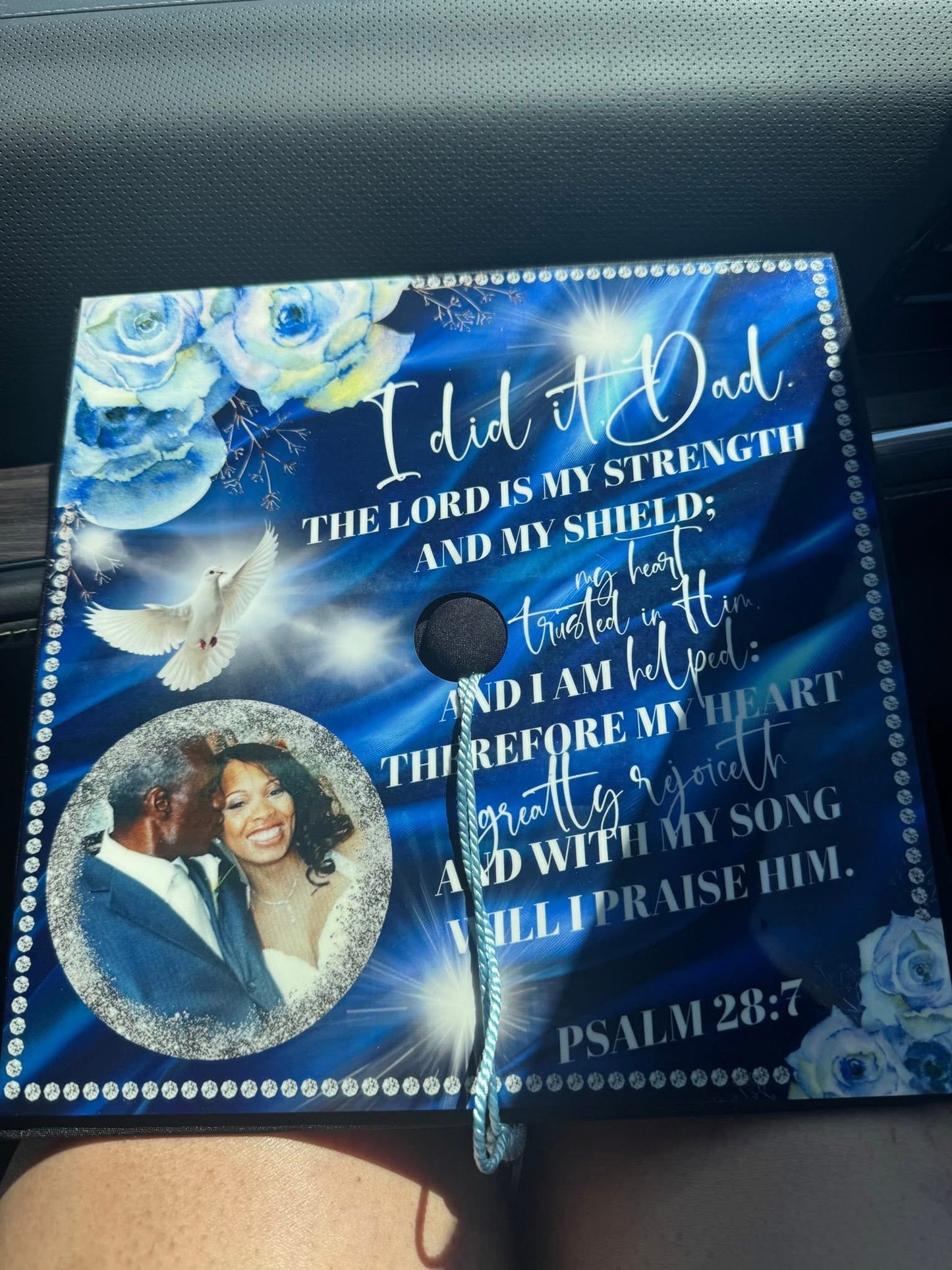 Custom Sublimation Graduation Cap Topper