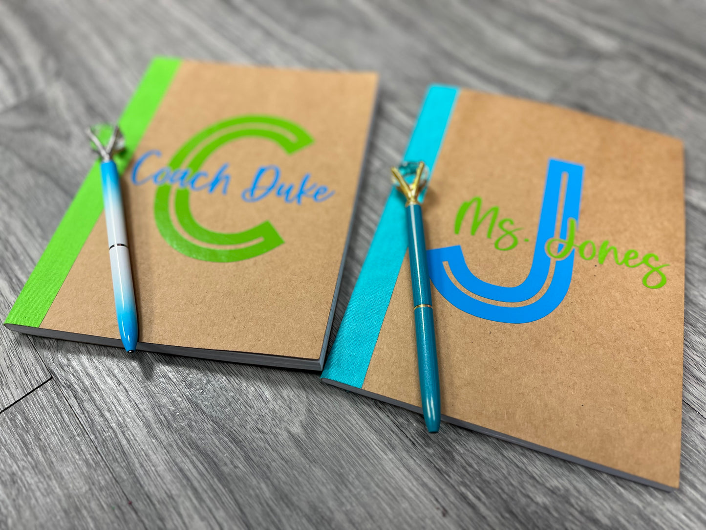 Custom Notebook Gift Set w/ Diamond Pen