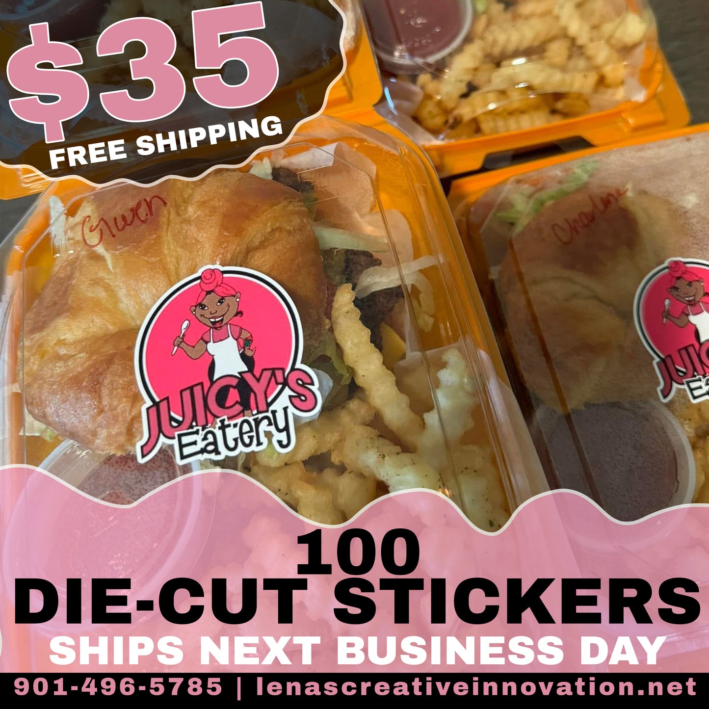 Custom Die-Cut Stickers