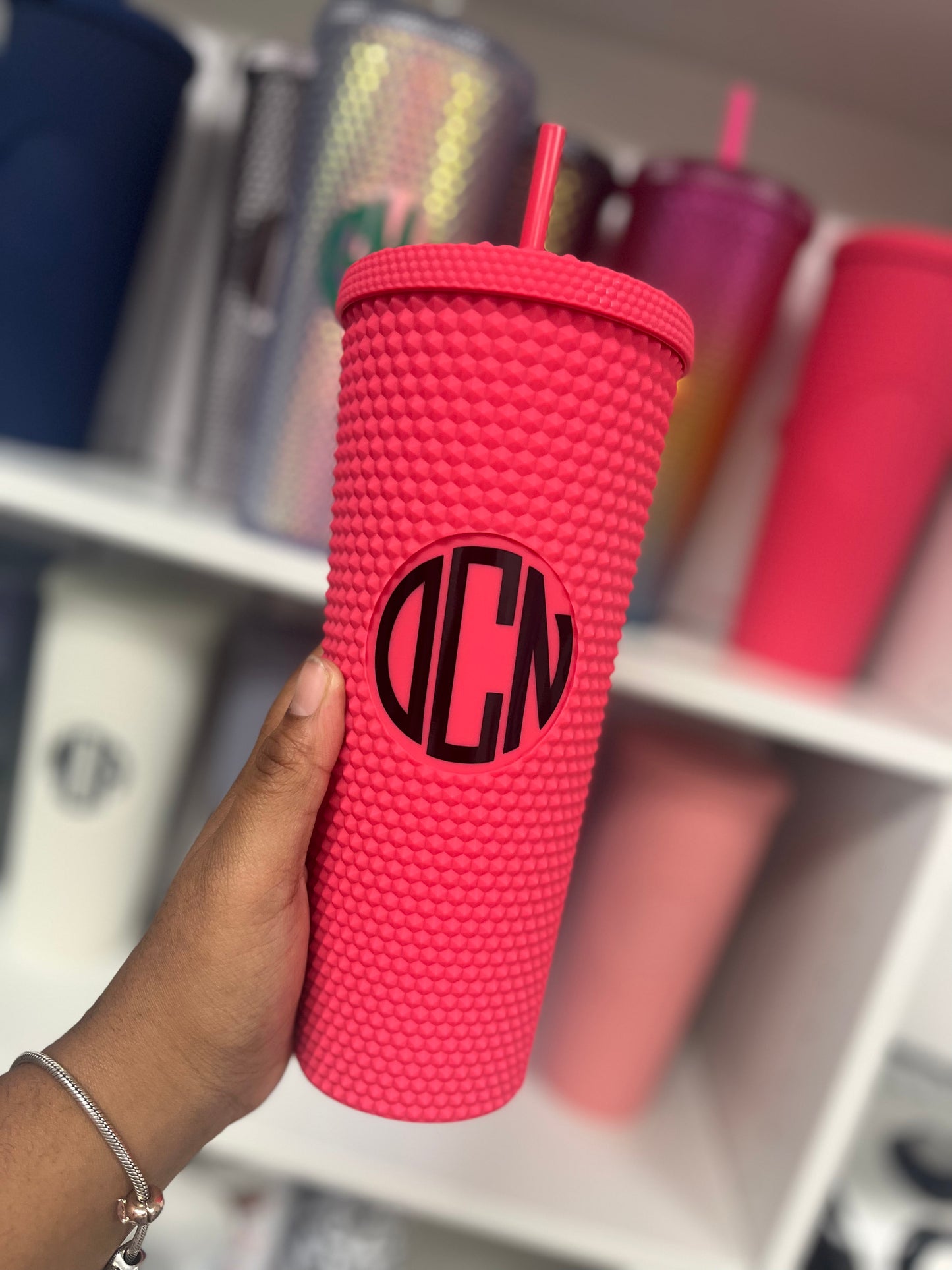 Custom Studded 24oz. Tumbler
