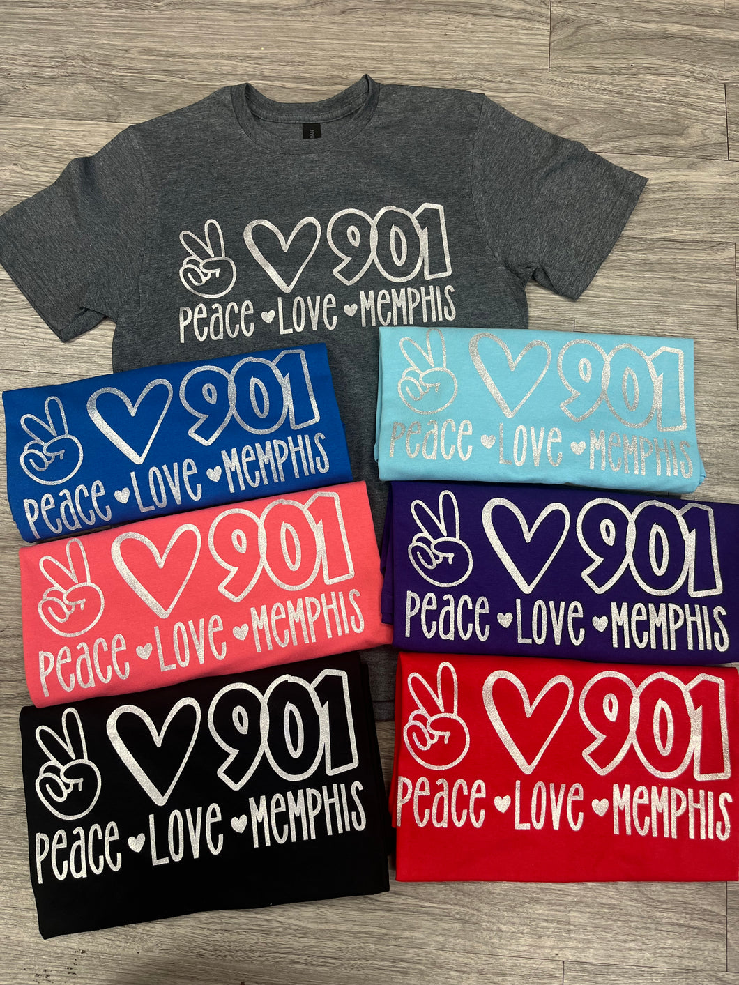 Peace Love Memphis T-Shirt