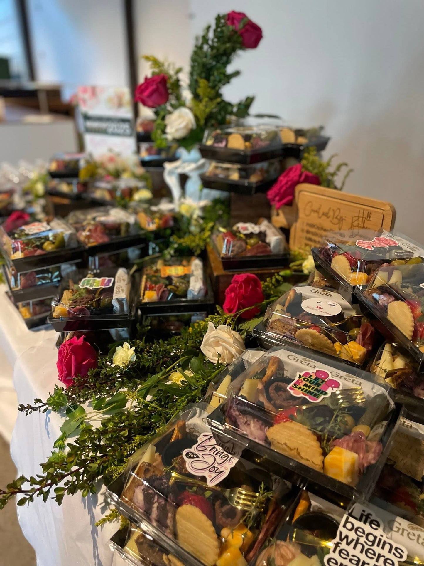 Custom Laser Engraved Mini Cutting Boards w/ Business Information