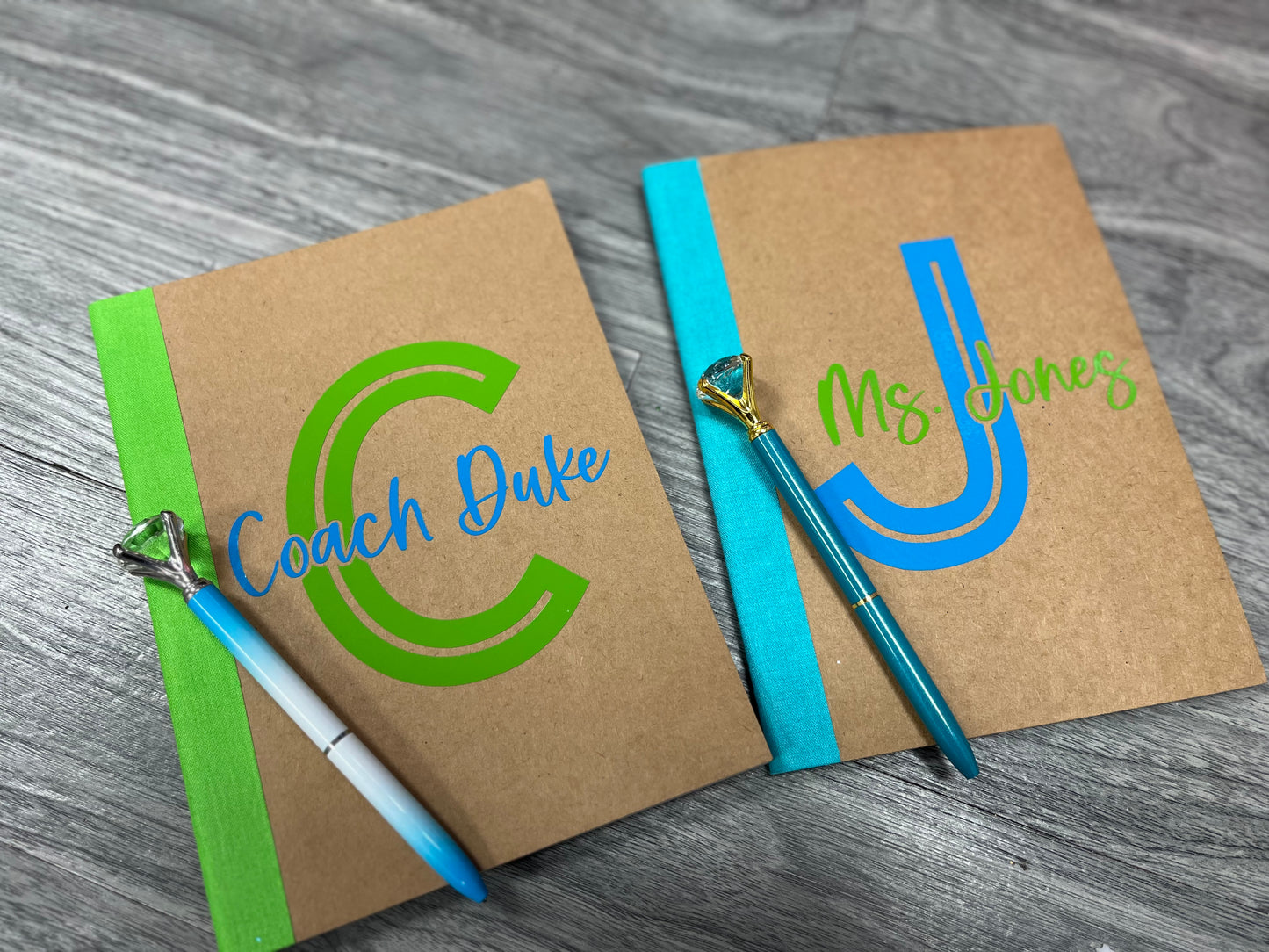 Custom Notebook Gift Set w/ Diamond Pen