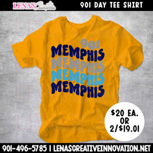 Load image into Gallery viewer, 901 Memphis Tee Shirt
