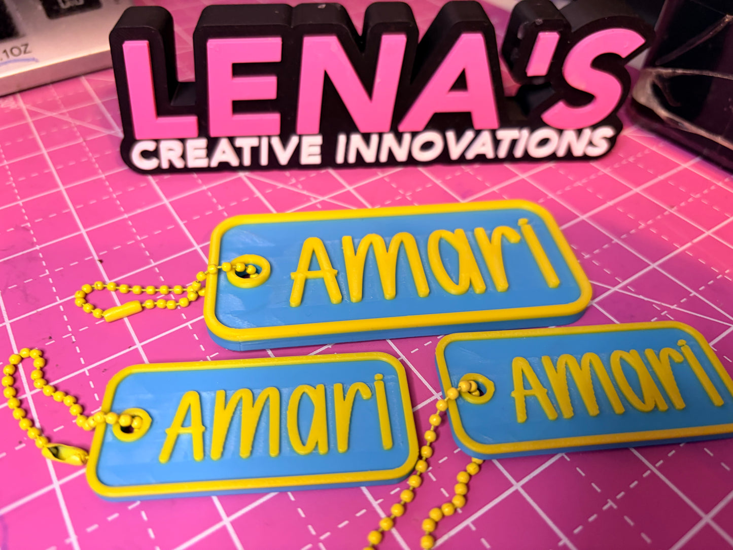 Custom 3D Printed Tags