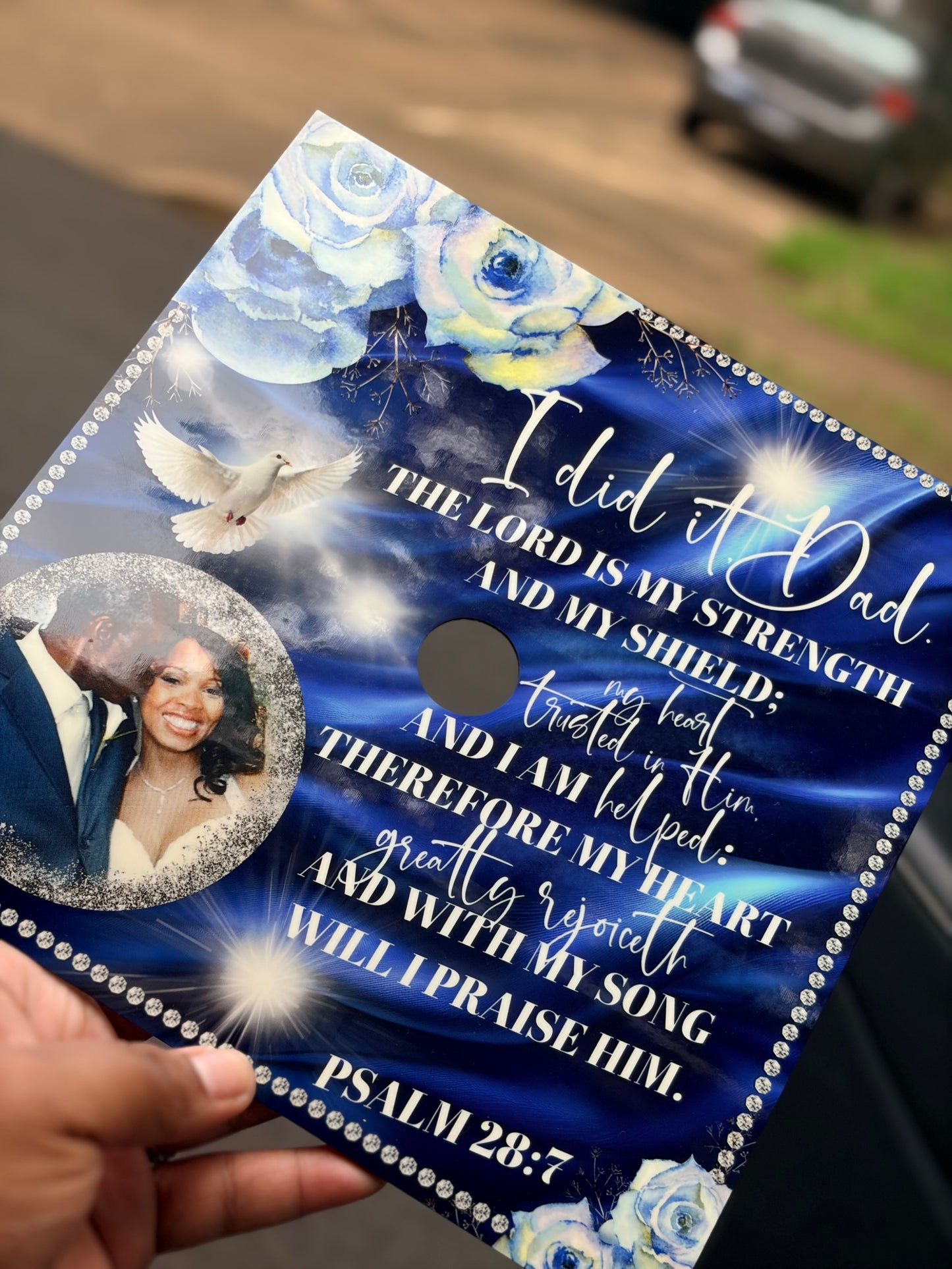 Custom Sublimation Graduation Cap Topper