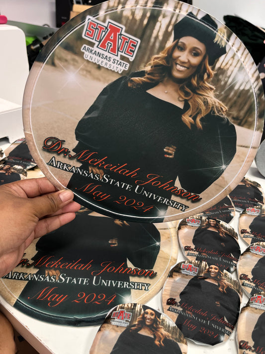Custom Foldable Graduation Fans