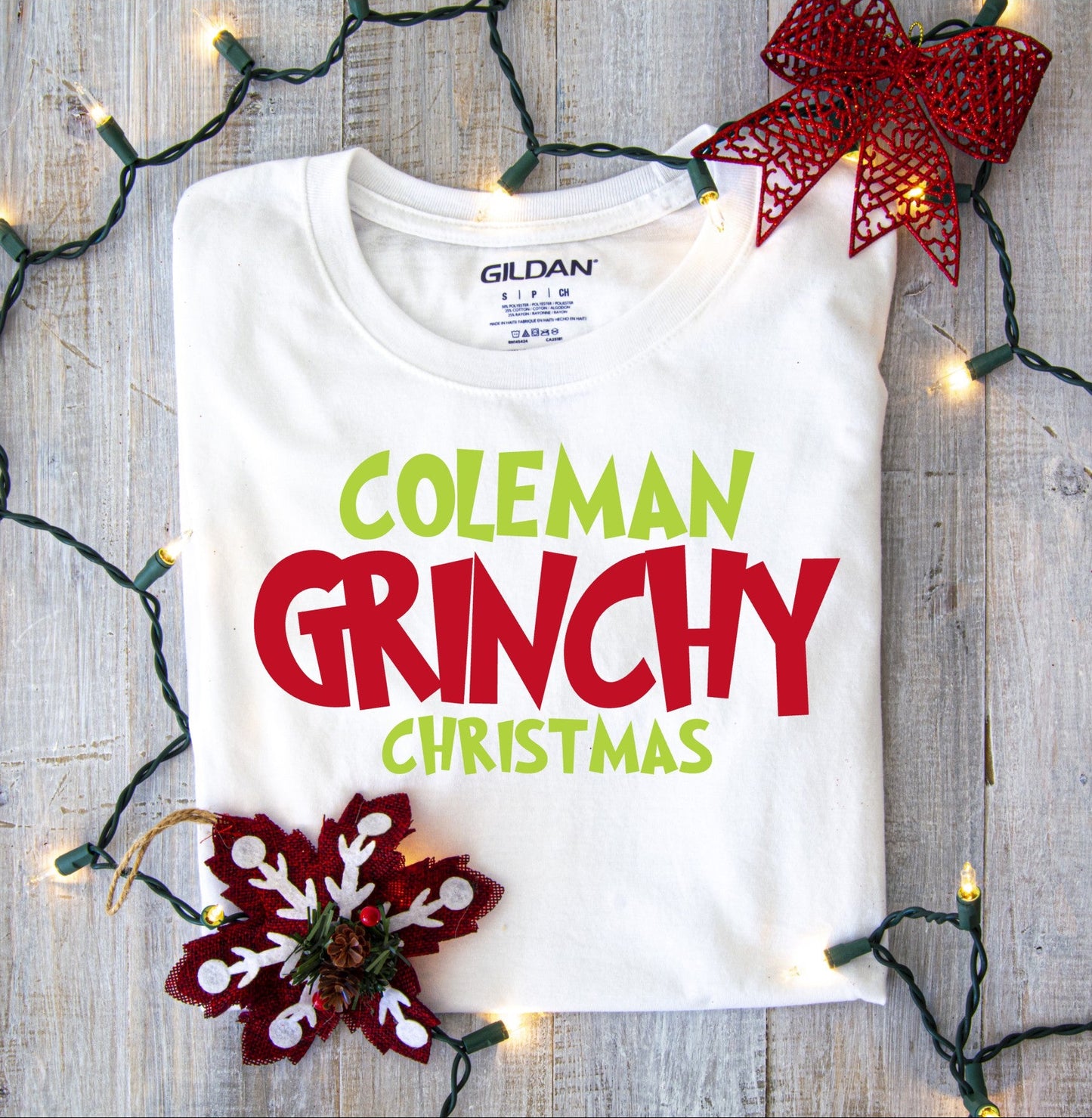 Custom Family Grinchy Christmas Shirts