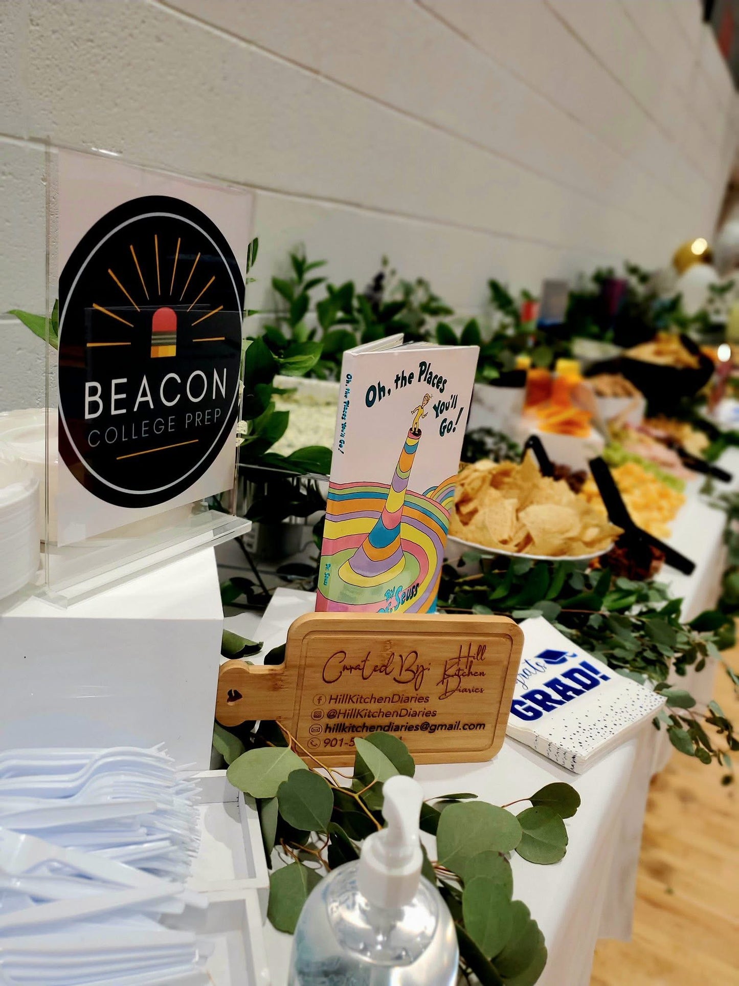 Custom Laser Engraved Mini Cutting Boards w/ Business Information