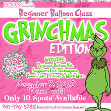 Load image into Gallery viewer, Grinchmas Balloon Class
