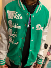Load image into Gallery viewer, Youth Custom Letterman Jacket
