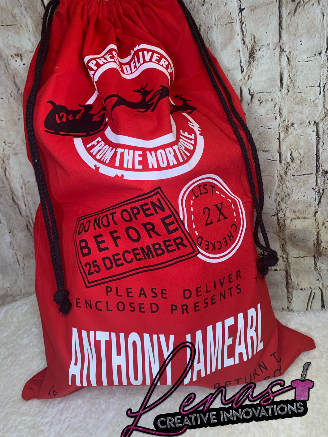 Custom Santa Sack