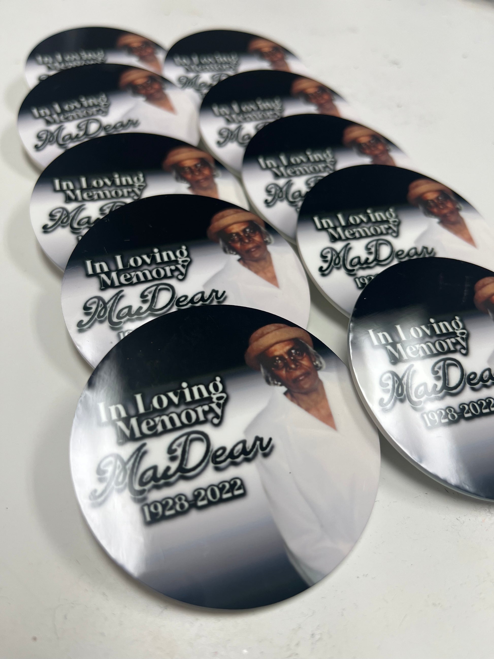 Custom Ribbon Buttons Custom Memorial Ribbons & Buttons – Lena's Creative Innovations